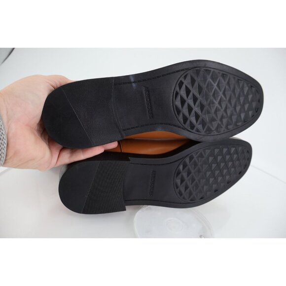 Aerosoles Tropea Chelsea Boot Women Size 8 Brown Faux Leather Pull on Bootie - Picture 12 of 13